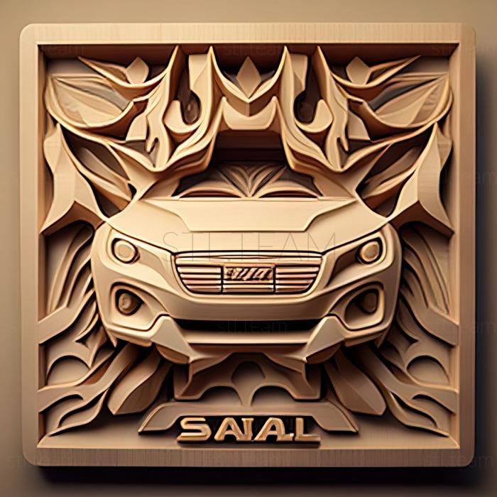3D model Subaru Exiga (STL)
